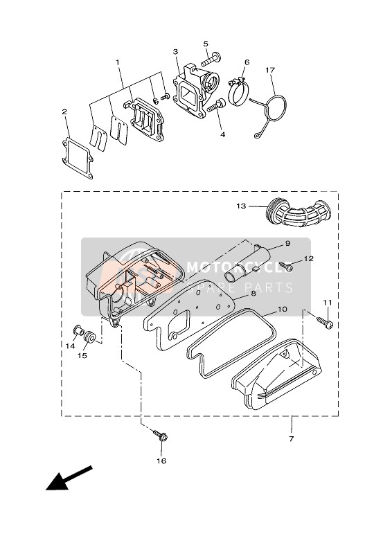 3VLE44370000, Conduit, Yamaha, 0